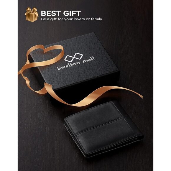 Mens Wallets Blocking Capacity Billfold with ID Window 13 Card Holder Slots - Picture 6 of 6